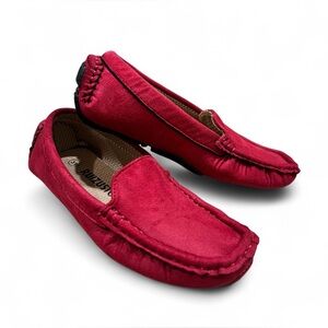 Stylish Red Kids Loafers by Ruizustock NWNB